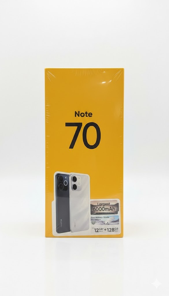 4/128 realme note 70