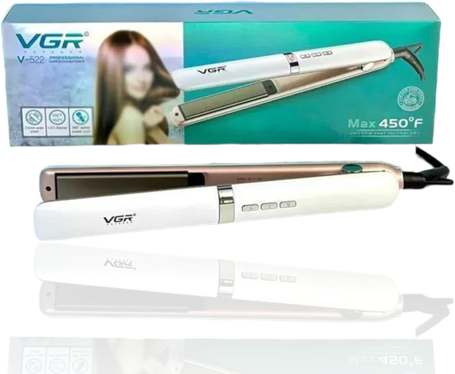 مكواة شعر 522 VGR