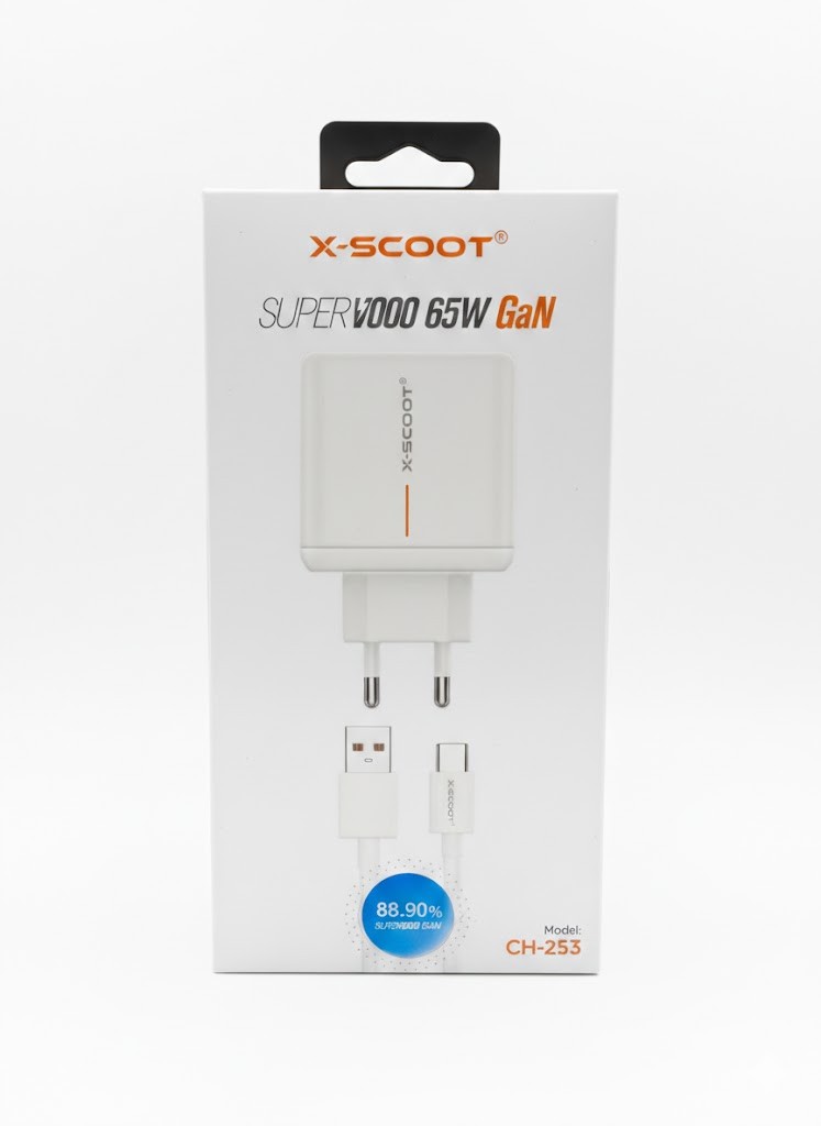 شاحن اكس سكوت تايب سى فوك 65w