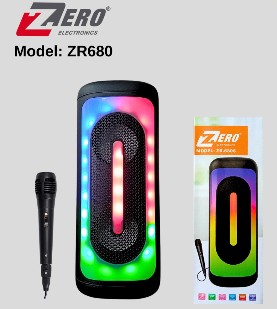 صب زيرو يعمل بالشحن +مايك  موديل zr680